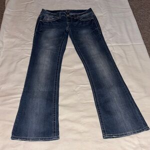 Soundgirl Dark Blue Boot Cut Jeans women’s